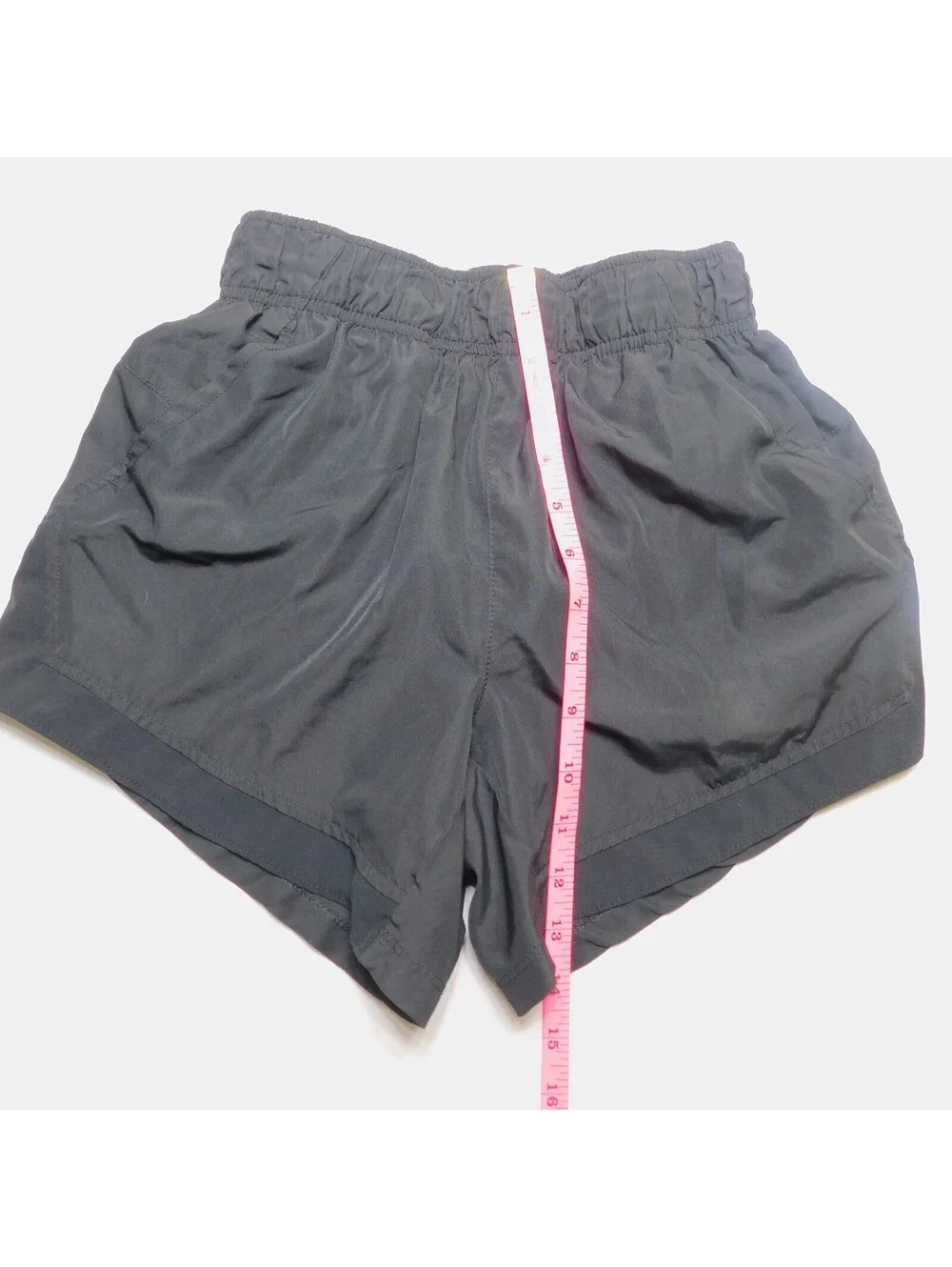 Athletic Works Women's Black Core Running Workout Shorts Elastic Waist Size XS 0
